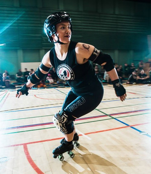 Roller Derby by Peter Troest